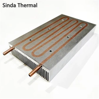 Koude plaat koellichaam