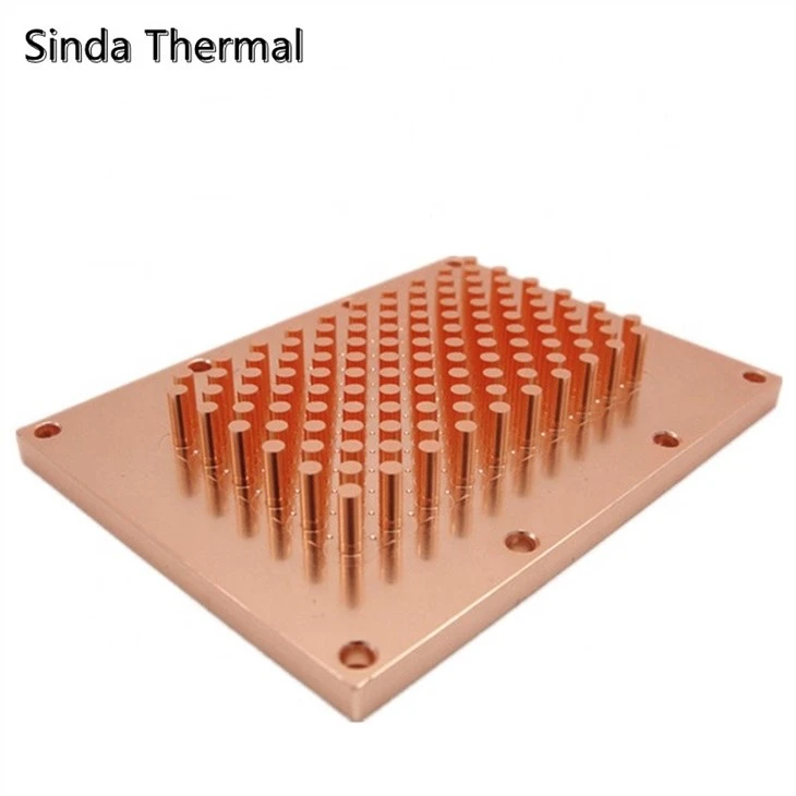 Copper Pin Fin Heat Sink For LED