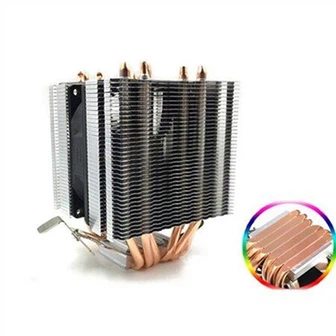 Aluminium koellichaam met ritssluiting en heatpipe